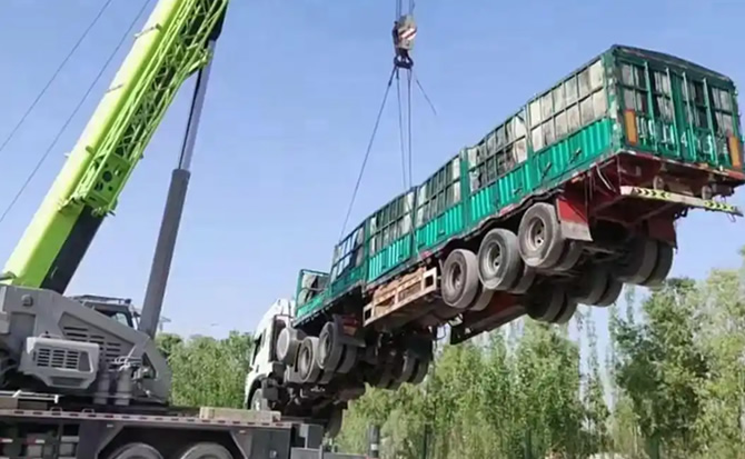 米脂道路脱困救援案例